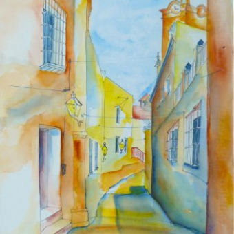 Gasse in Arcos de la Frontera